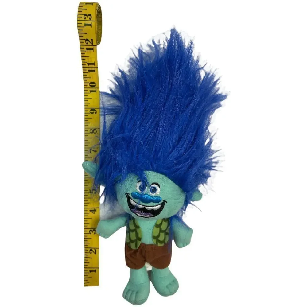 Trolls Green With Blue Hair Brench Troll